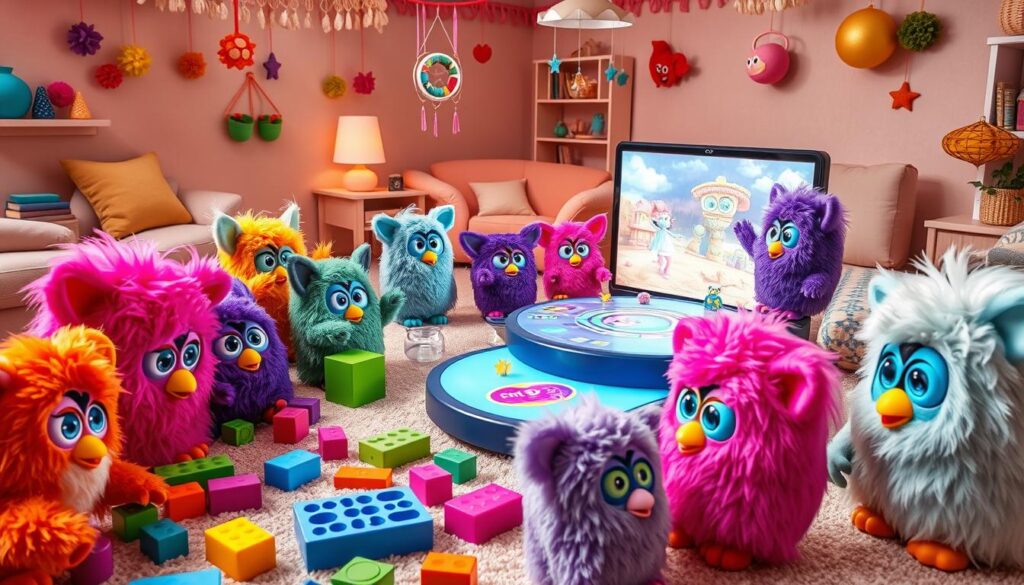 Furby games and interactive play