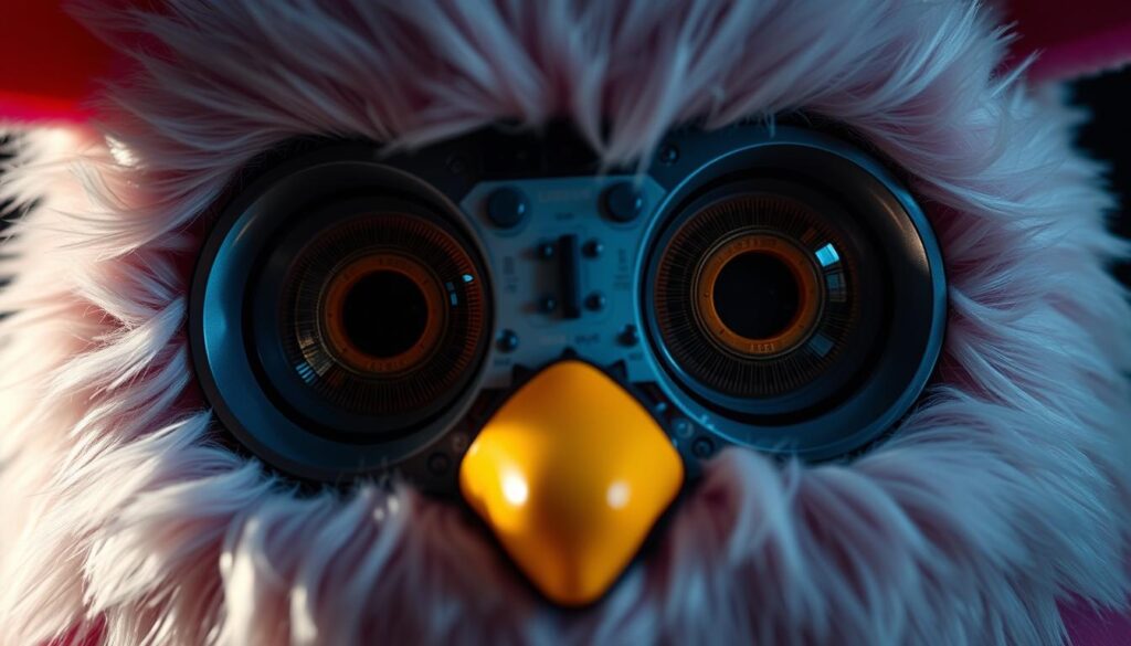 Furby technology sensors and eyes